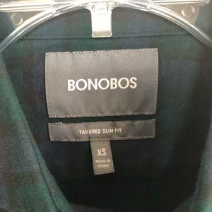 Bonobos Shirts - Bonobos Tailored Slim Fit flannel button LS shirt Bonobos Shirts - Bonobos Tailored Slim Fit flannel button LS shirt